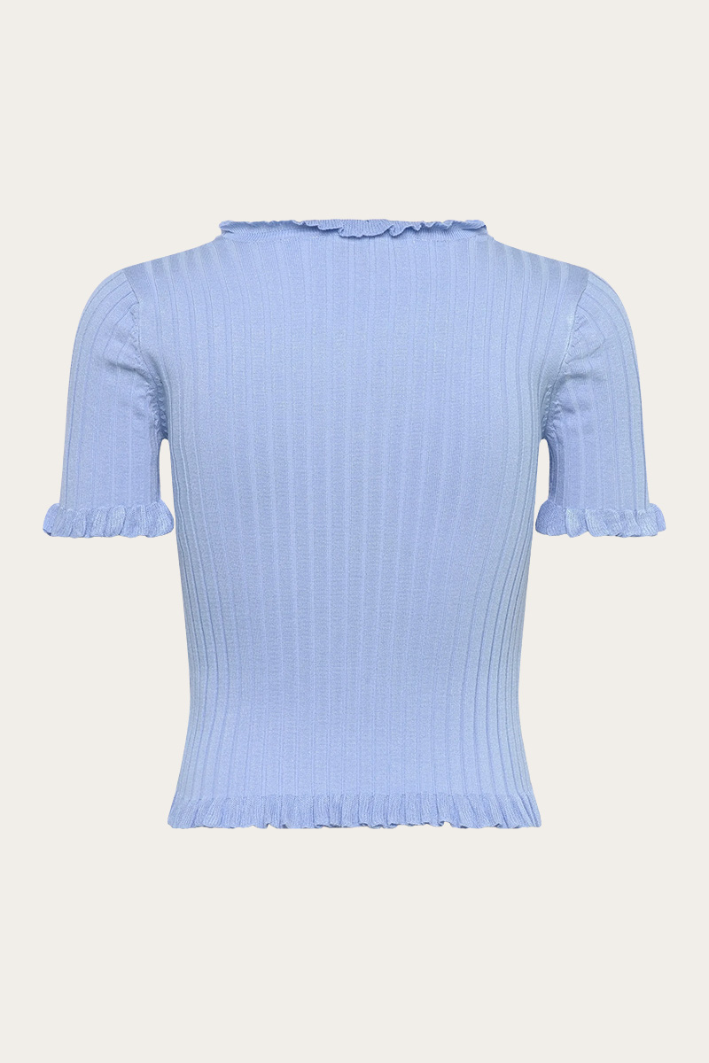 Fabia SS Tee Light Blue - Bilde 2