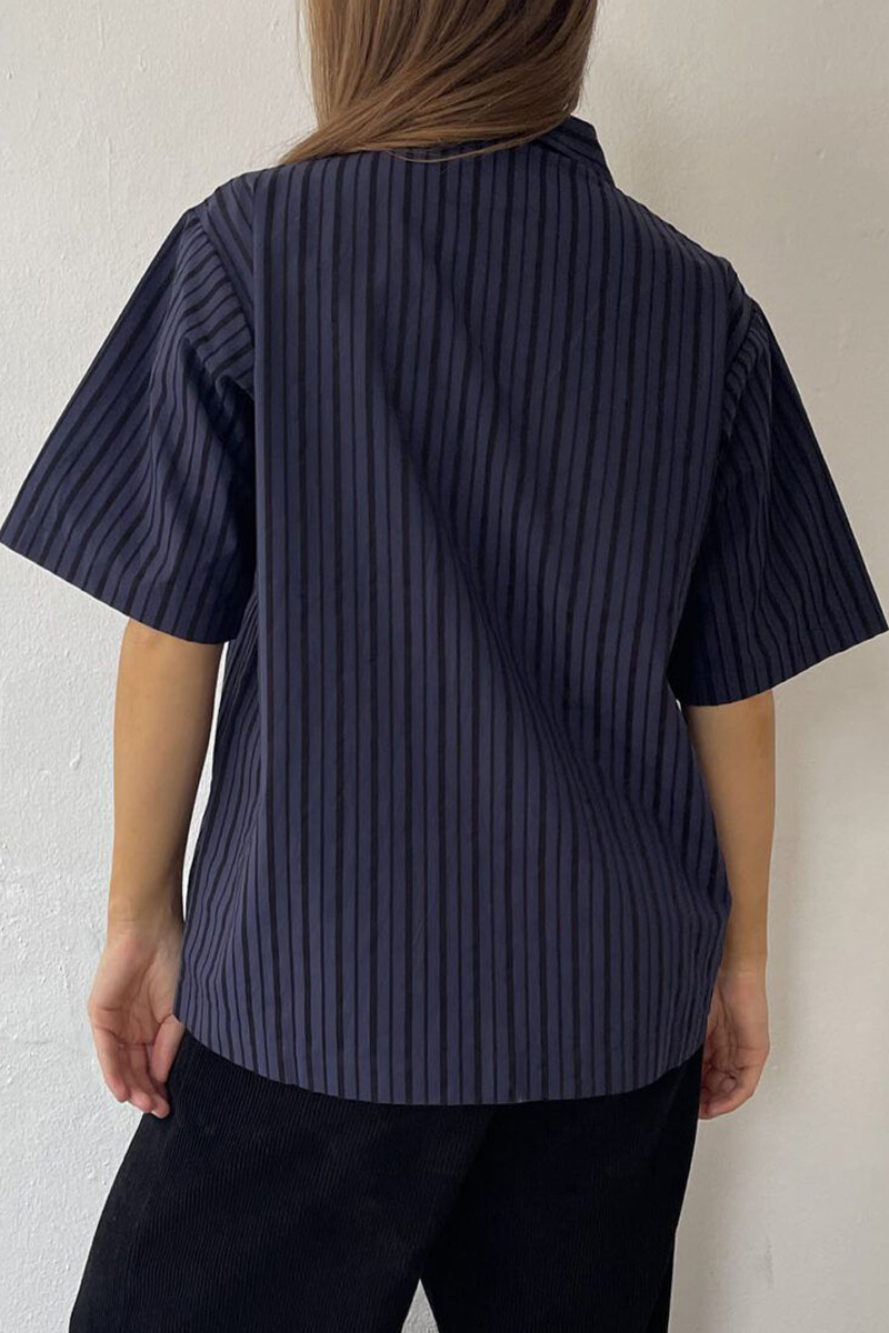 Camilla Navy/Black Stripe - Bilde 3