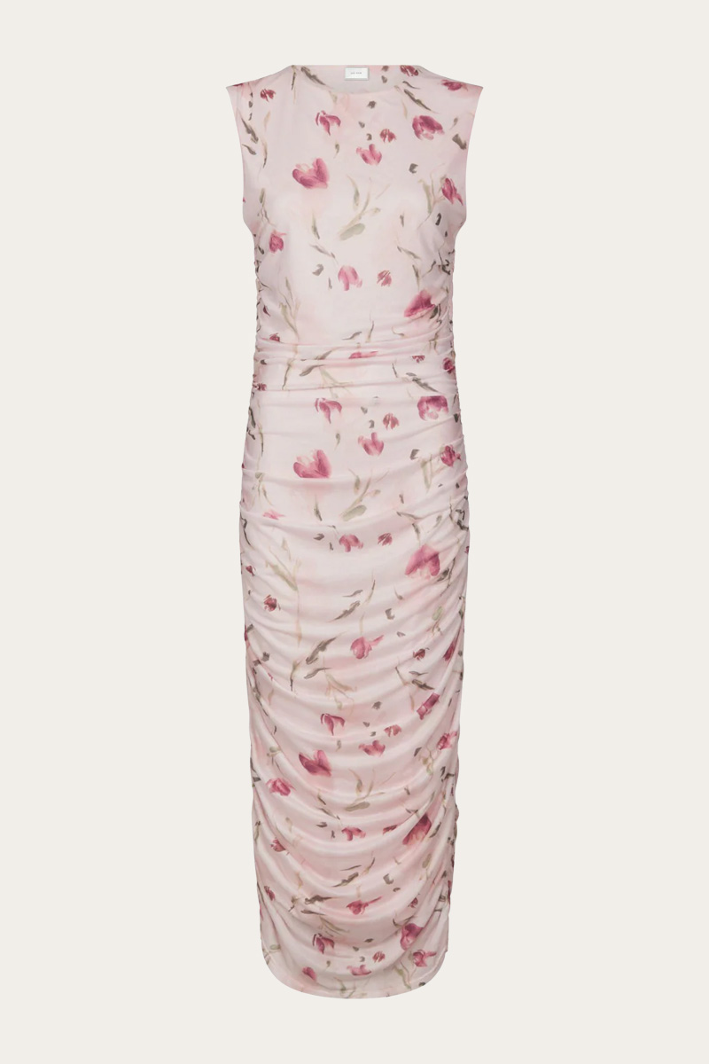 Corilina Artist Mesh Dress Light Pink - Bilde 2