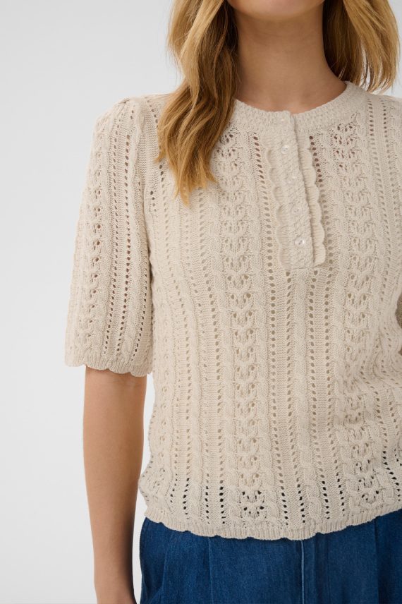 DarnellaPW Pullover Whitecap Grey