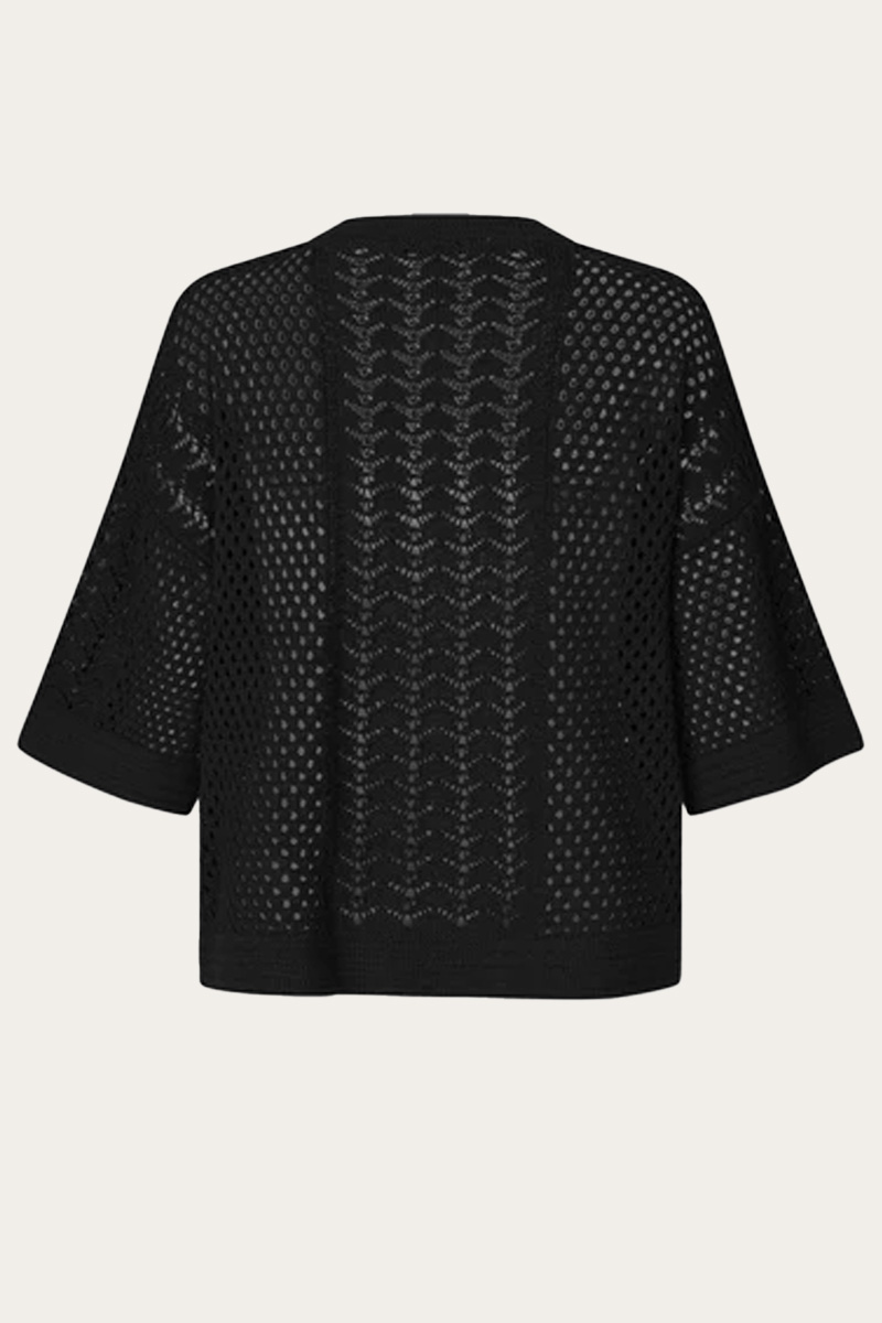 Deya Knit O-Neck Black - Bilde 5