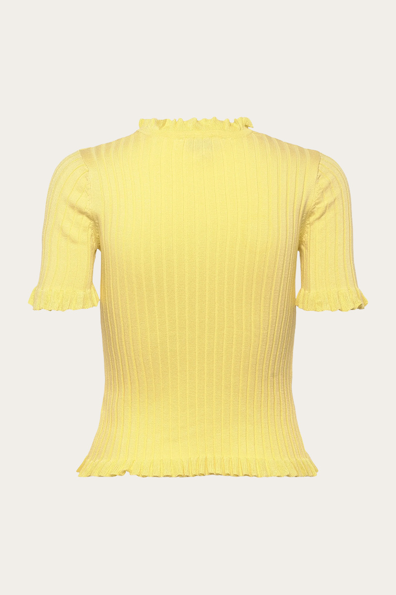 Fabia SS Tee Desert Sun - Bilde 2