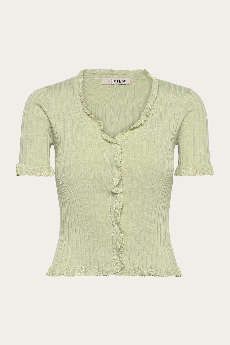 Fabia SS Tee Dusty Green