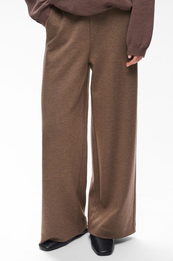 GincetteIW Melange Pants Coffee Quartz Melange