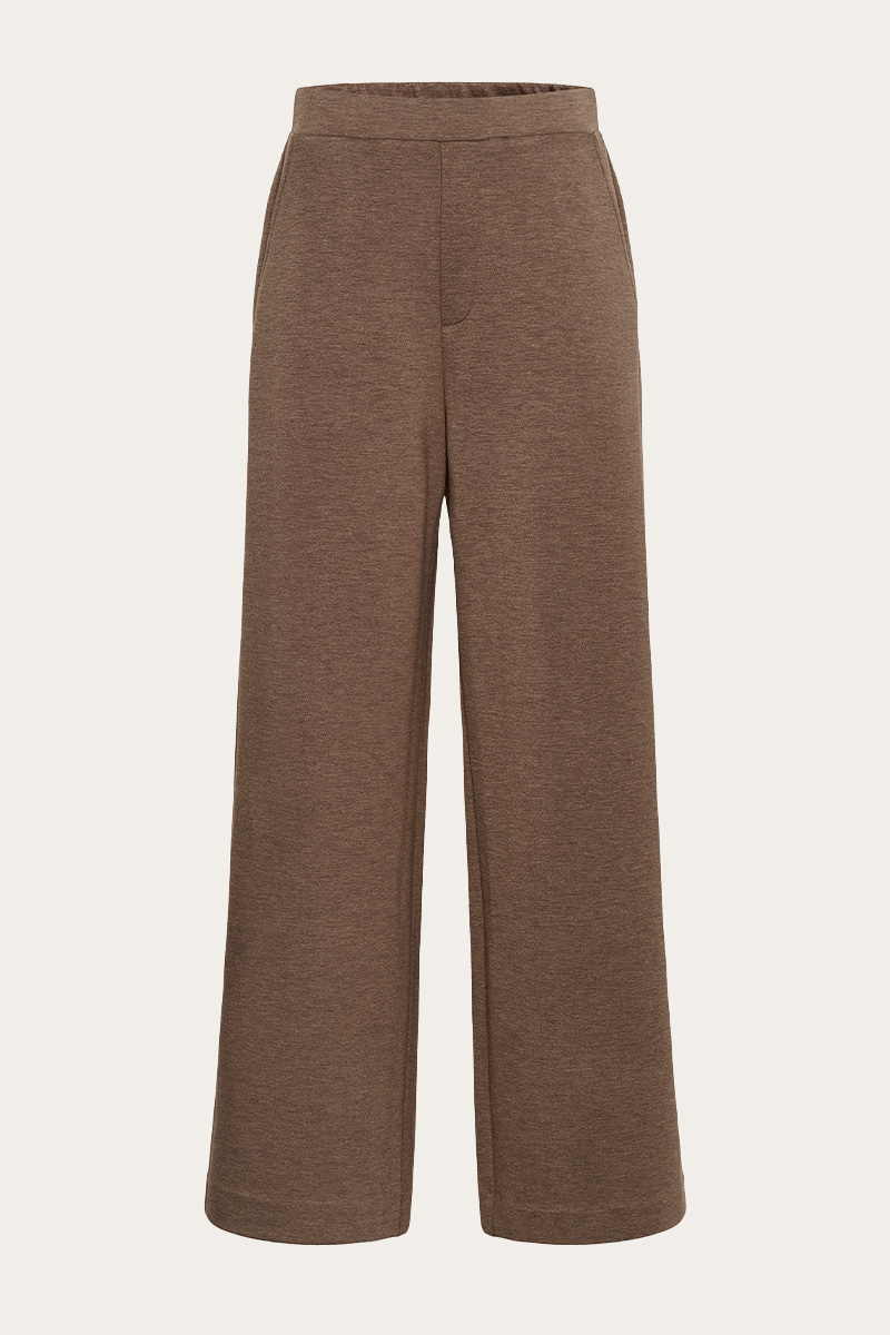 GincetteIW Melange Pants Coffee Quartz Melange - Bilde 3