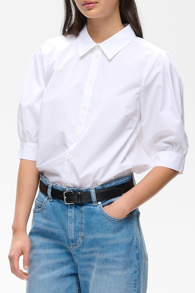 GloriaIW Shirt Pure White