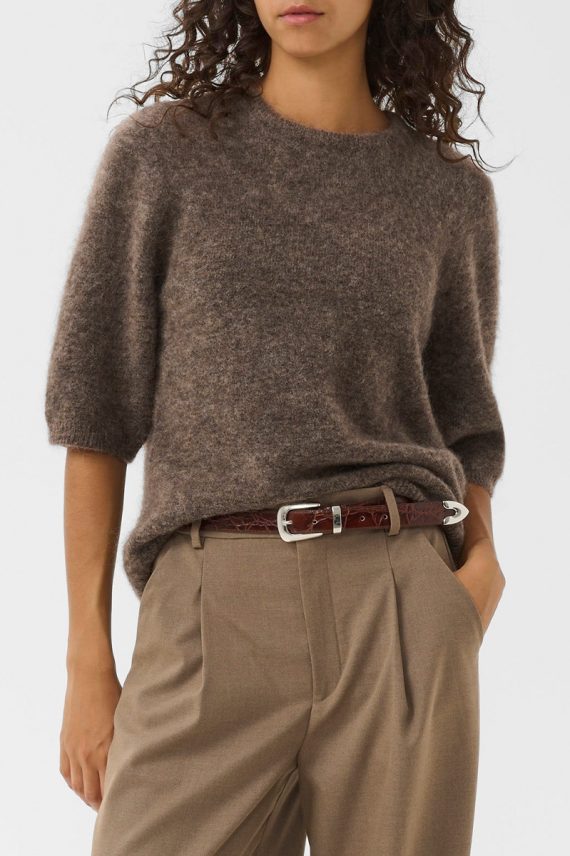 GZDebbie SS Tee Chestnut Melange