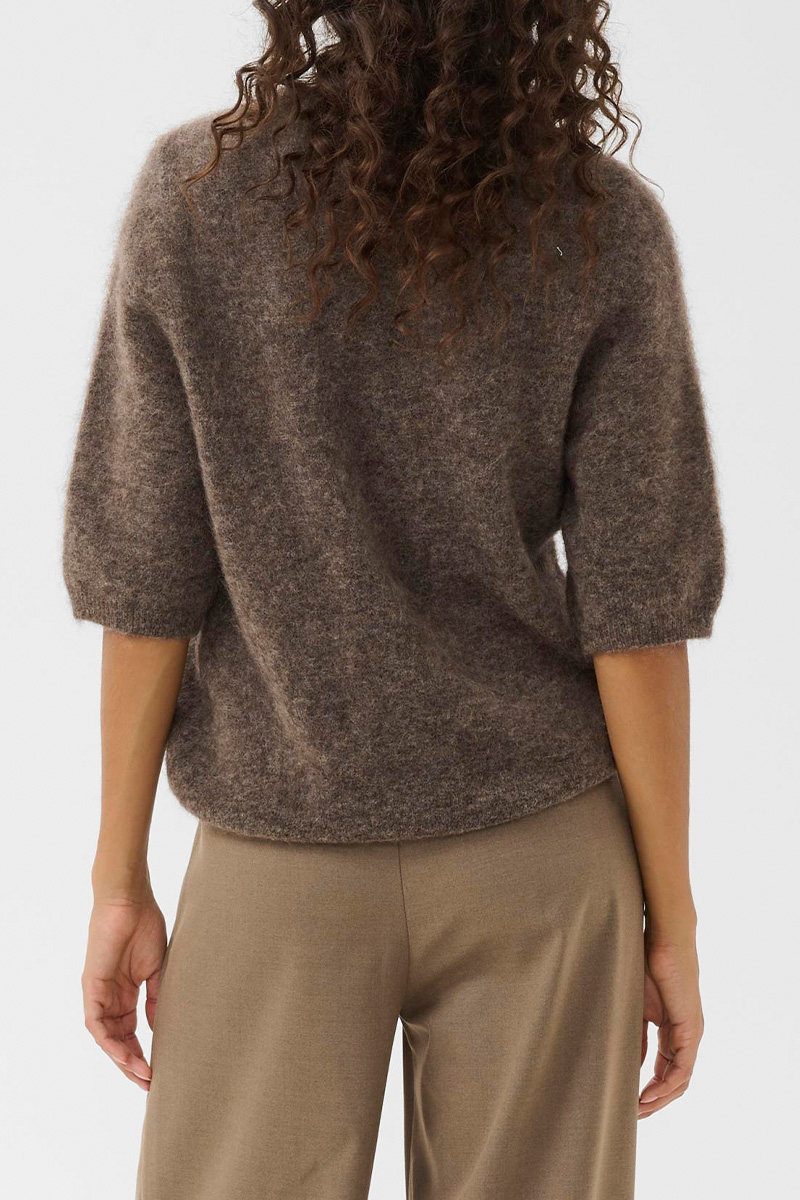 GZDebbie SS Tee Chestnut Melange - Bilde 2