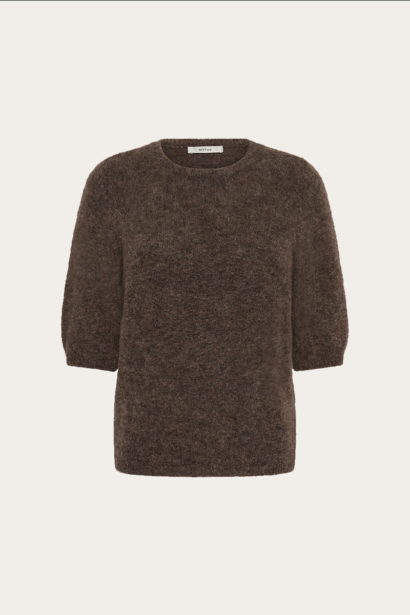 GZDebbie SS Tee Chestnut Melange - Bilde 5