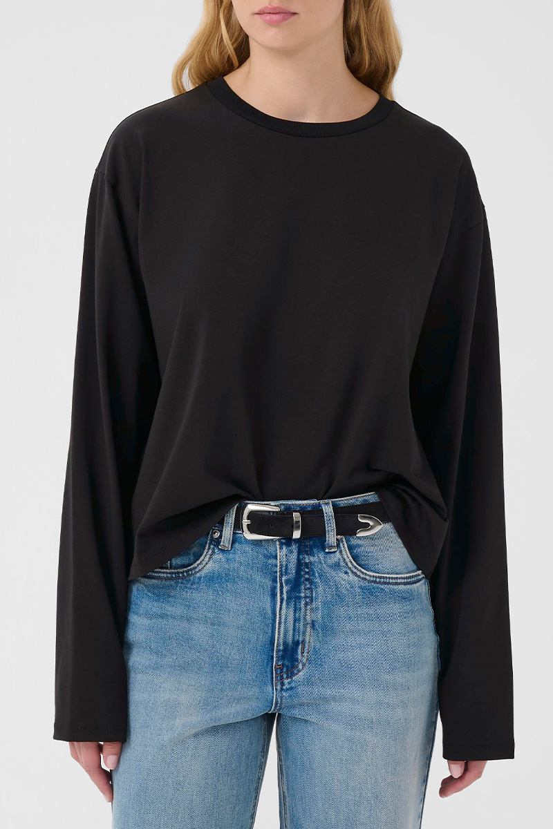 GZTima Lon Sleeve Tee Black