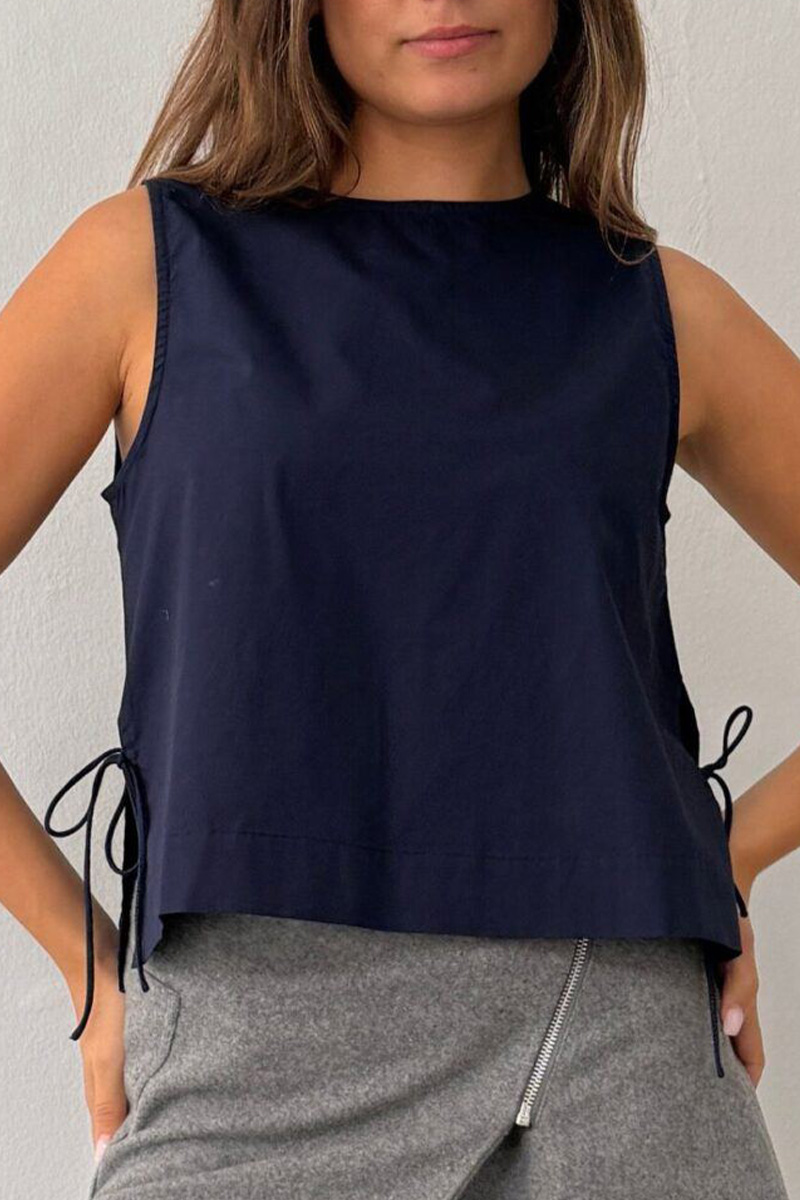 Leonie Top Navy