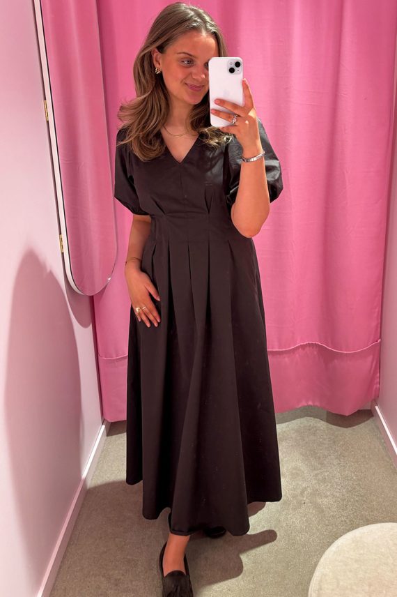 PoppyCC Pleat Dark Brown
