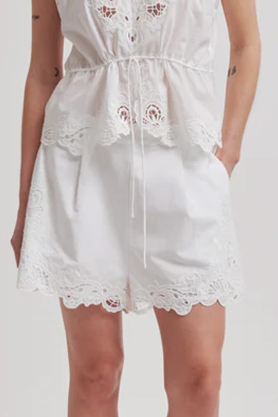 Shia Shorts White