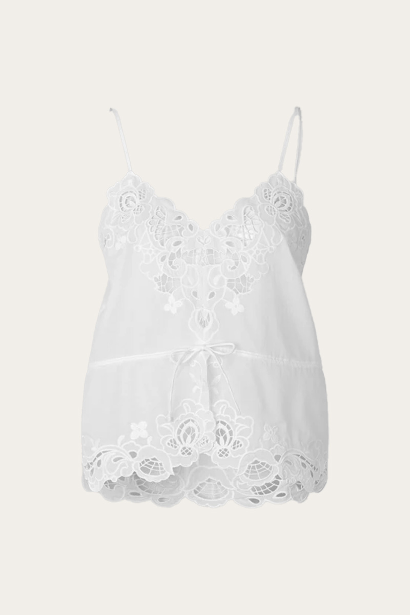 Shia Strap Top White - Bilde 4