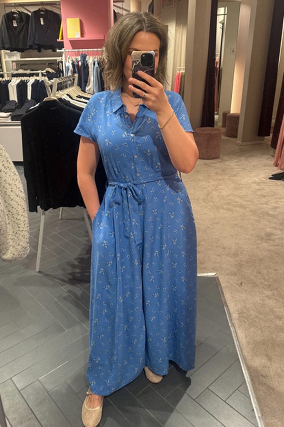 SLArjana Maxi Dress SS Regetta Ditsy Print