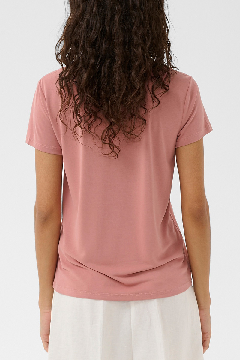 SLColumbine V-Neck SS Ash Rose - Bilde 2