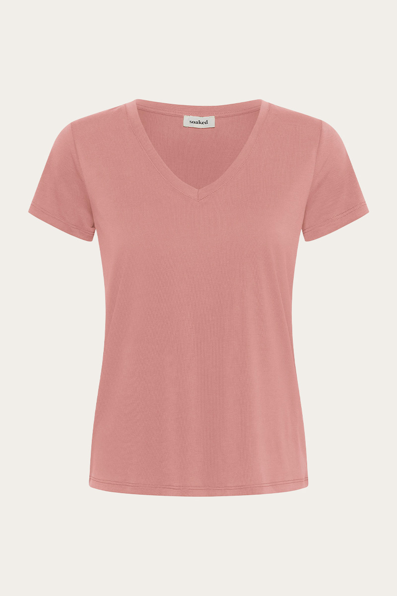 SLColumbine V-Neck SS Ash Rose - Bilde 3