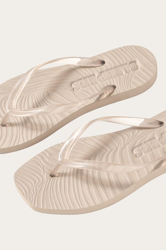 Tapered Eggnog Clear Transparent