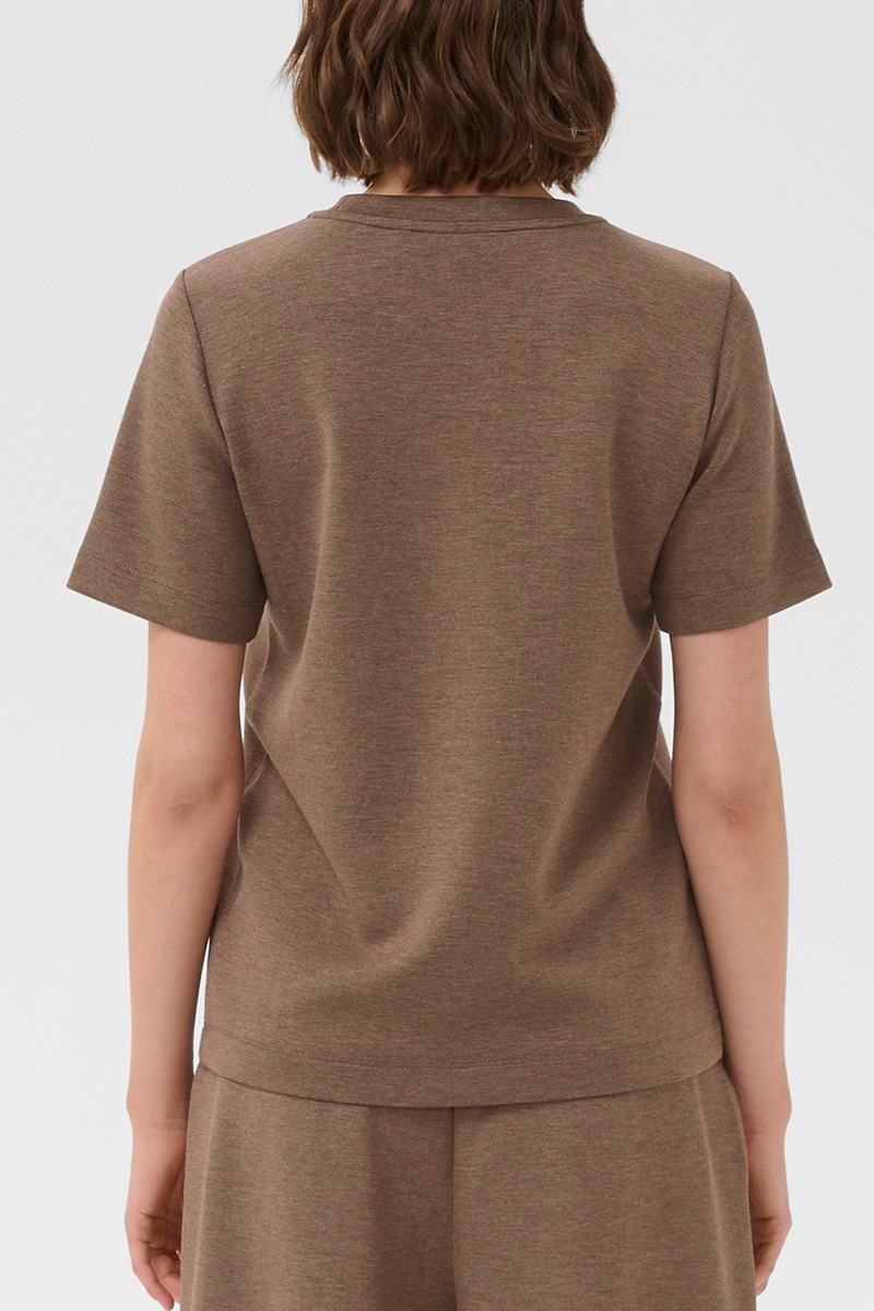Vincent IW Karmen T-Shirt Coffee Quartz Melange - Bilde 2