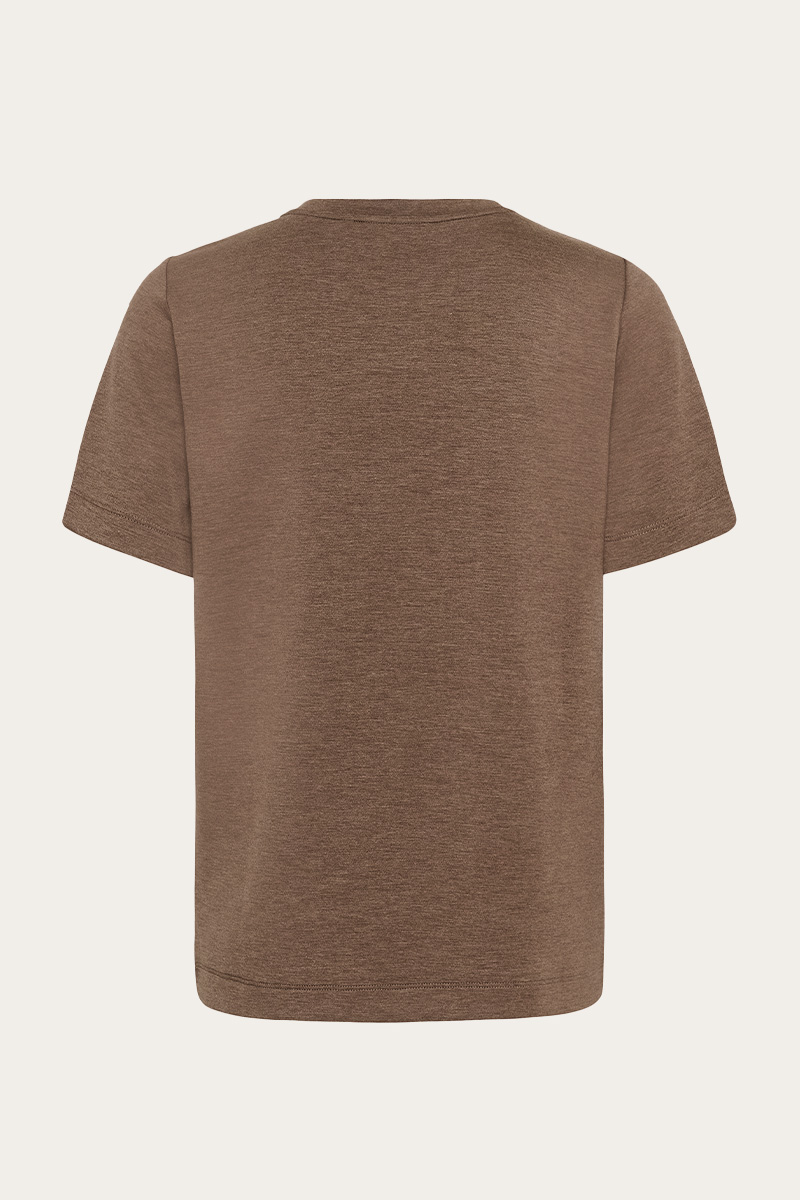 Vincent IW Karmen T-Shirt Coffee Quartz Melange - Bilde 4