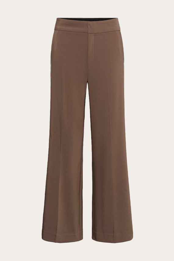 ZellaIW Wide Pant Coffee Quartz