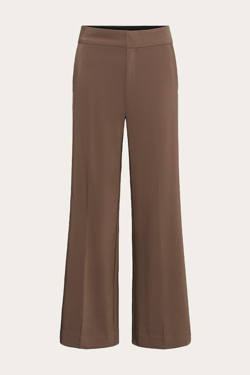 ZellaIW Wide Pant Coffee Quartz