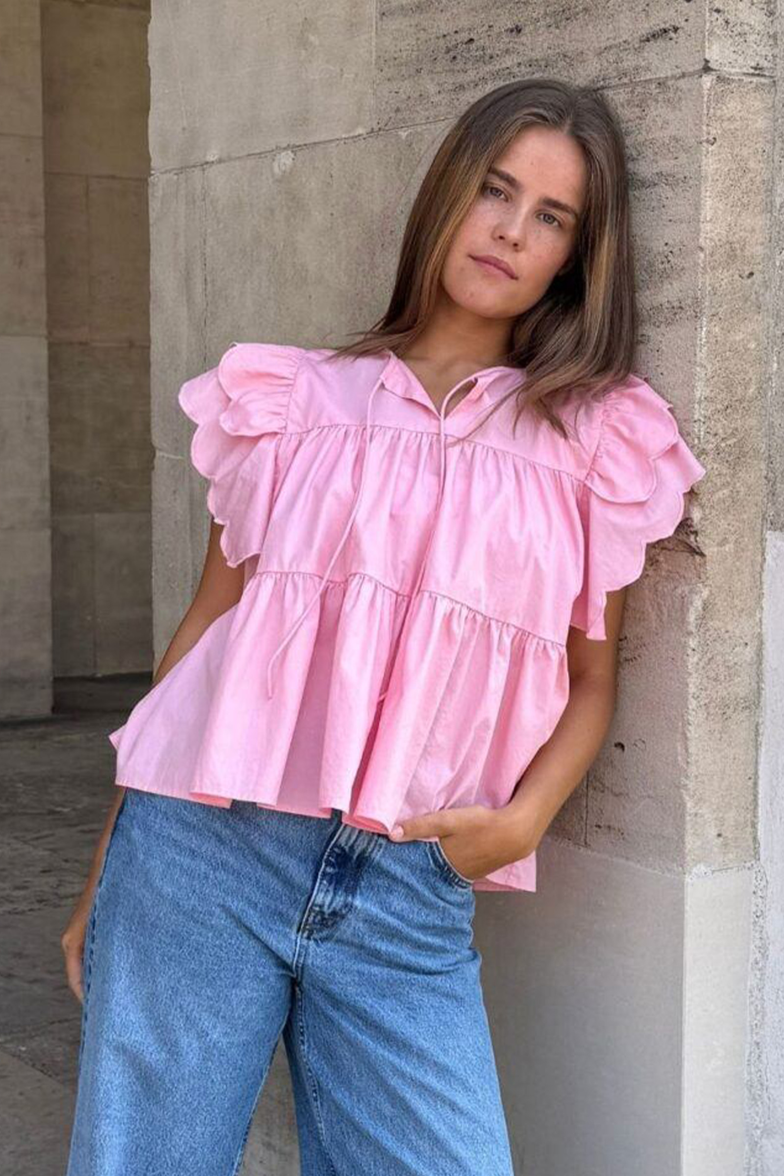 Adauge Blouse Light Pink