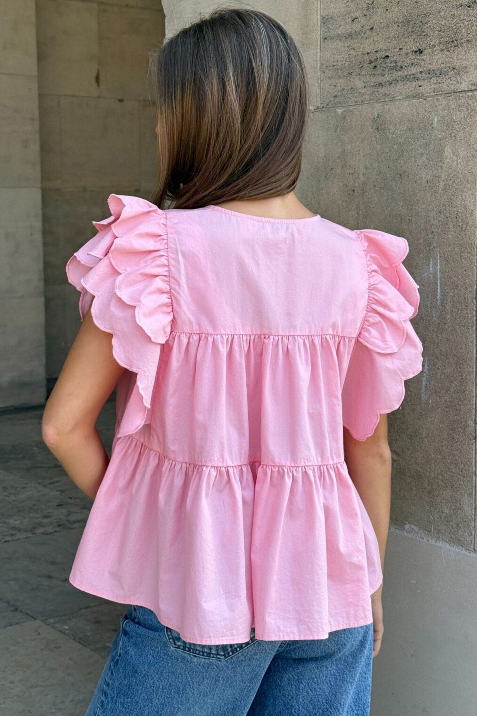Adauge Blouse Light Pink - Bilde 3