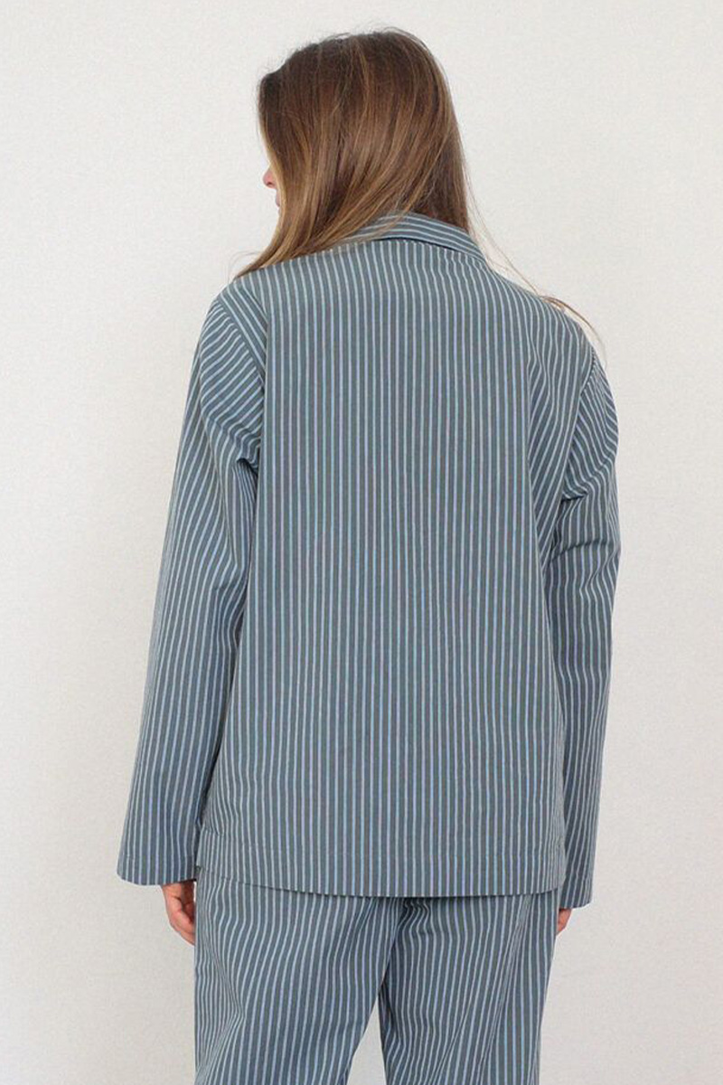 Andersen Shirt Salvie Stripe - Bilde 2