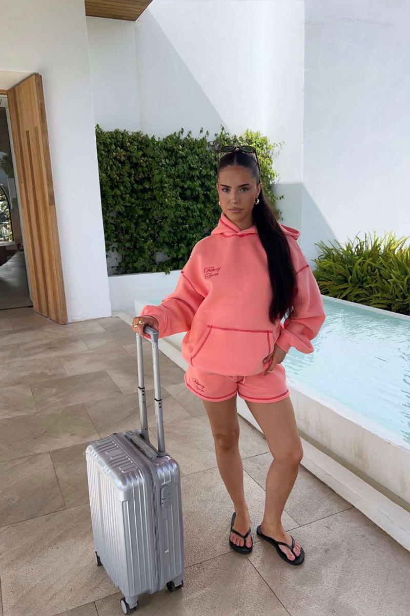 Contour Shorts Pink - Bilde 2