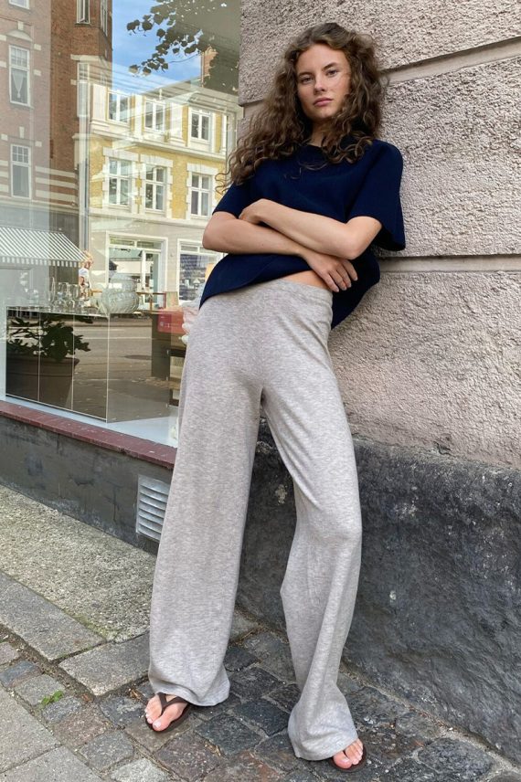Geifa Knit Pant Beige