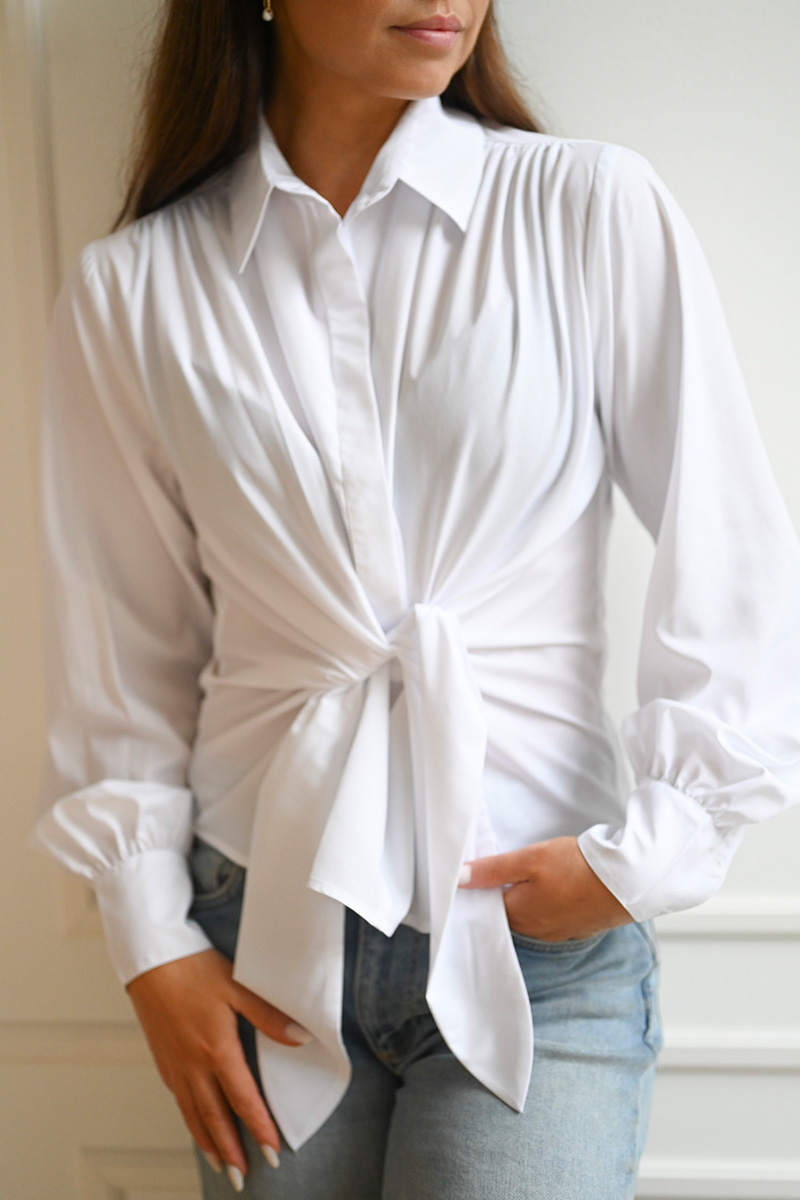 Lee Shirt White Cotton
