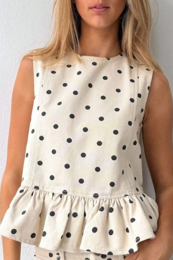 Niki Print Top Nature