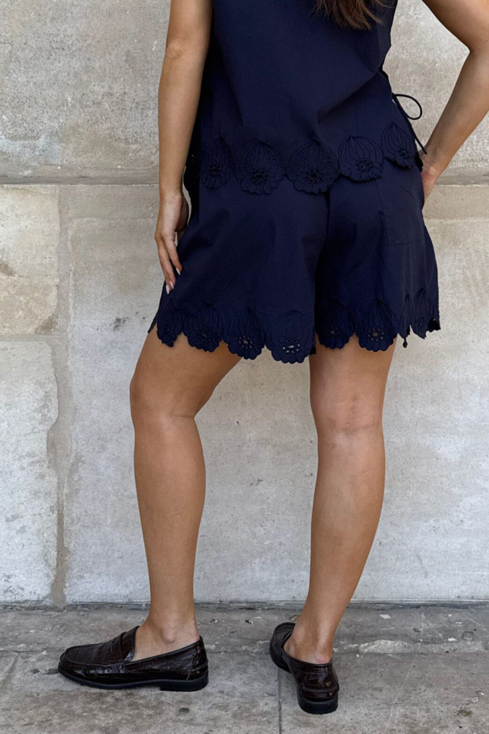 Saga Shorts Navy - Bilde 2