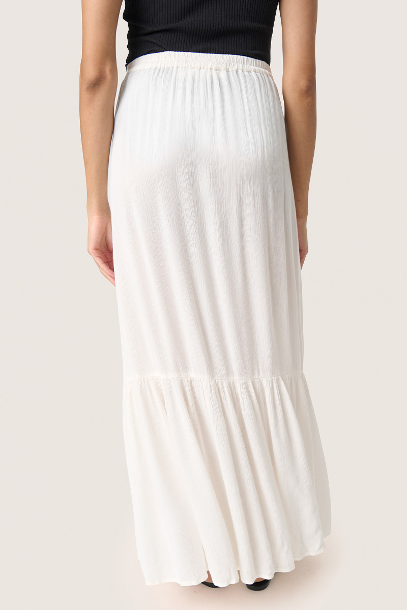 SLElonor Maxi Skirt Whisper White - Bilde 2