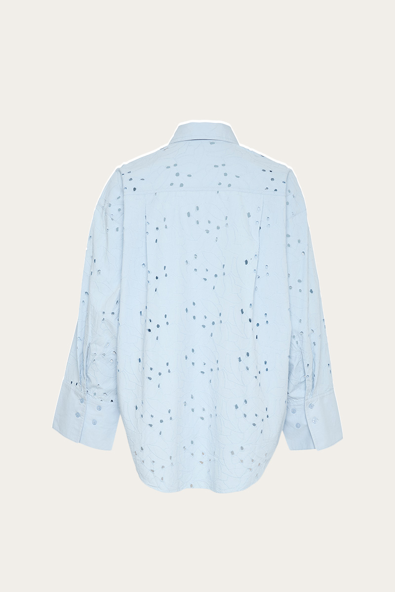 SLIva Shirt Chambray Blue - Bilde 2