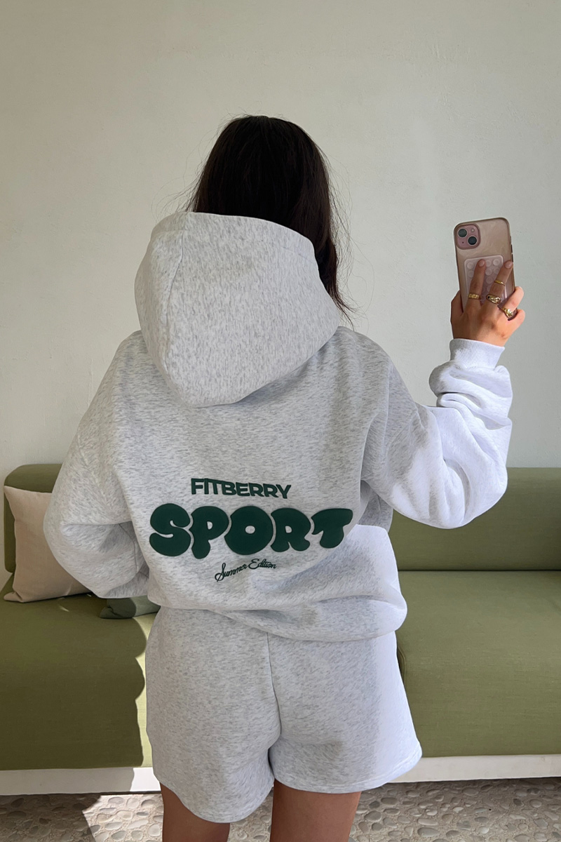 Summer Edition Hoodie Light Grey - Bilde 3