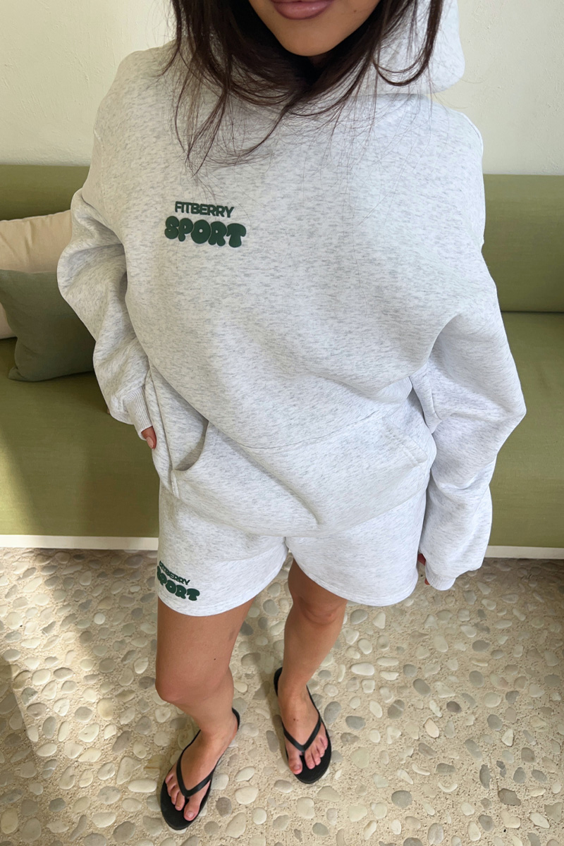 Summer Edition Hoodie Light Grey
