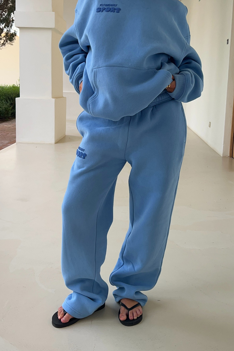 Summer Edition Straight leg Joggers Blue - Bilde 2