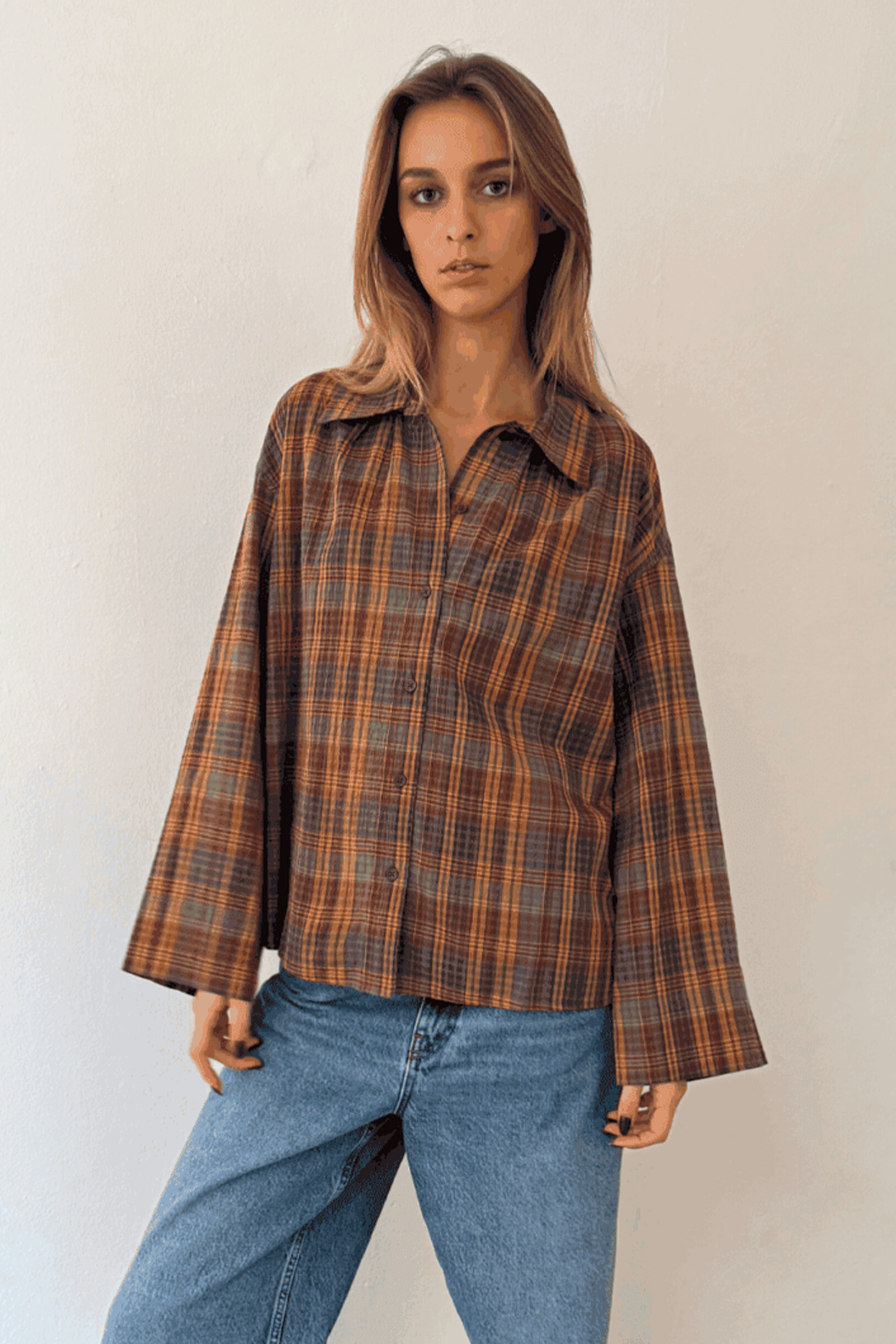 Tinsi Shirt Check Multi - Bilde 2