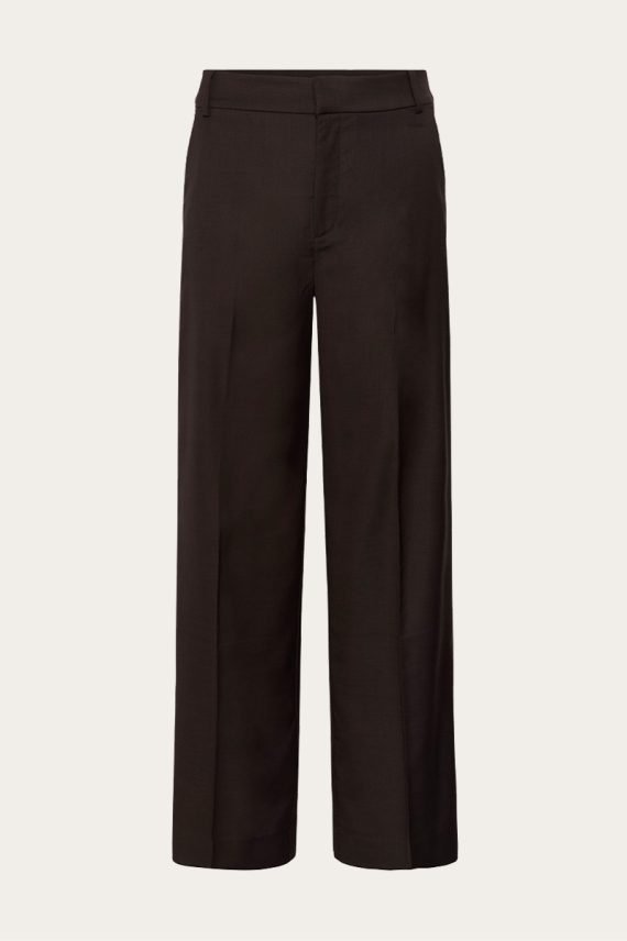 CadieIW Melange Core Pant Chocolate Brown