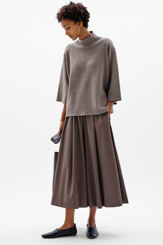 CleohIW Skirtpant Chocolate Torte Melange