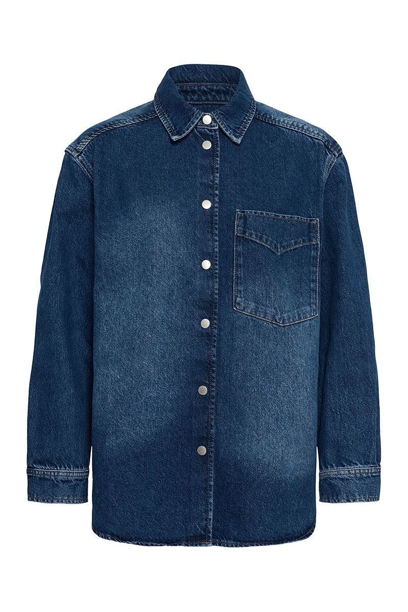 CorneliePW Jacket Medium Dark Blue - Bilde 3