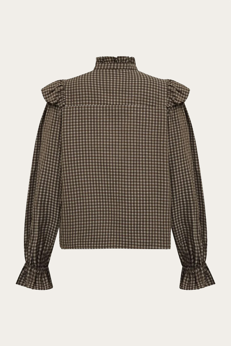 Darcy Shirt Brown - Bilde 4