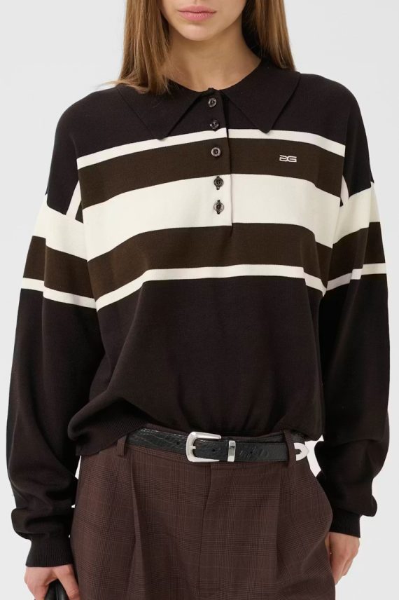 GZAlexu Polo Pullover Ganache