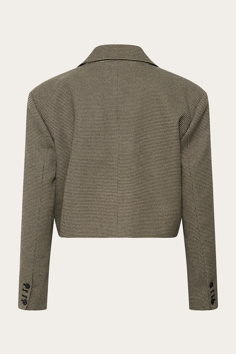 GZCasia Blazer Black and White Houndstooth - Bilde 4