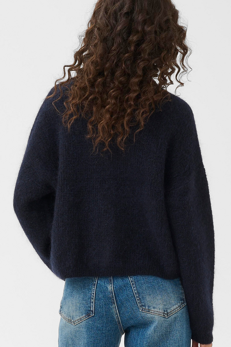 GZDebbie Cardigan Navy Melange - Bilde 2