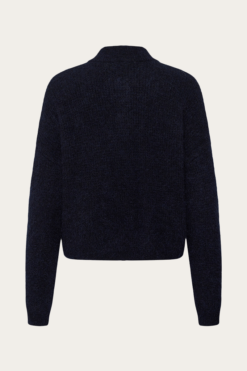 GZDebbie Cardigan Navy Melange - Bilde 4