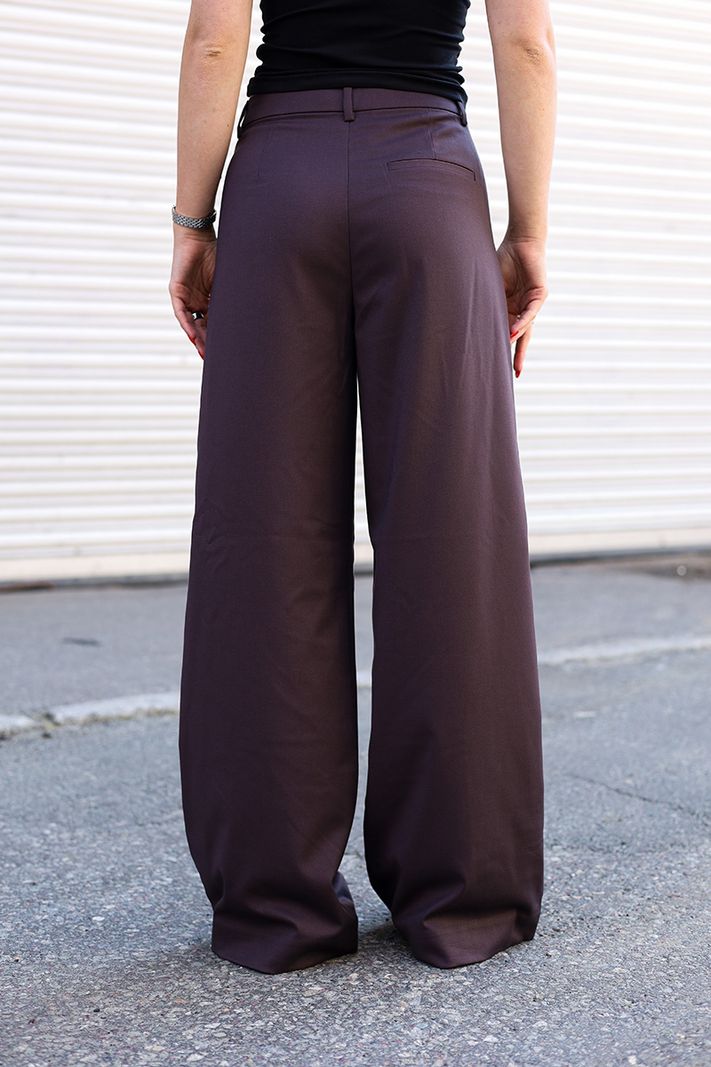 GZPaula MW Pants Deep Plum - Bilde 4