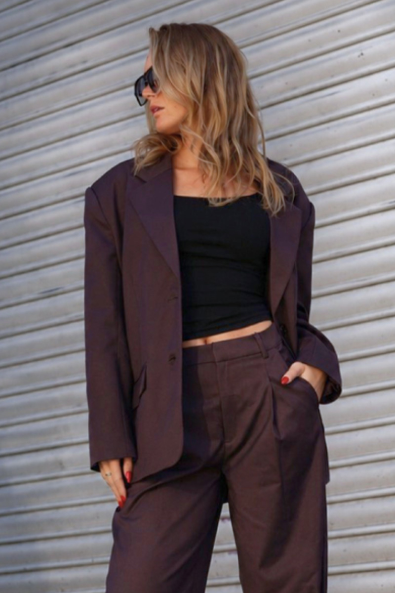 GZPaula Oz Blazer Deep Plum